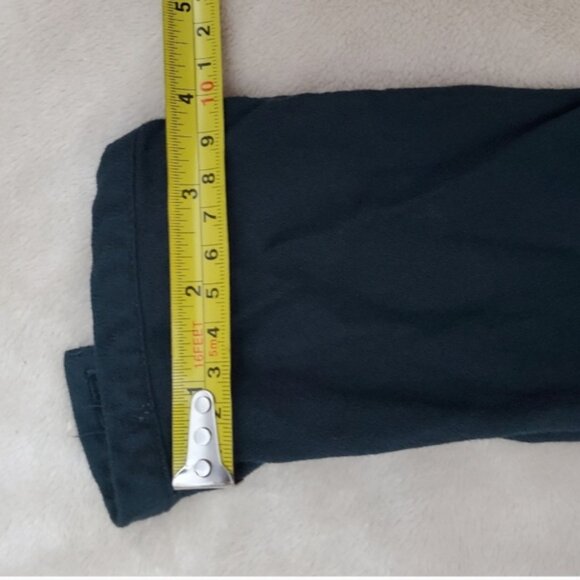 FALL- Old Navy button and tie waist Prairie Midi Dress in deep green/emerald - Picture 10 of 15